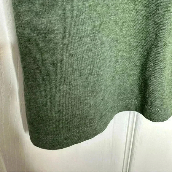 Victoria’s Secret T-Shirt Front Pocket Green / White Embroidery Size Extra Large - Picture 14 of 16